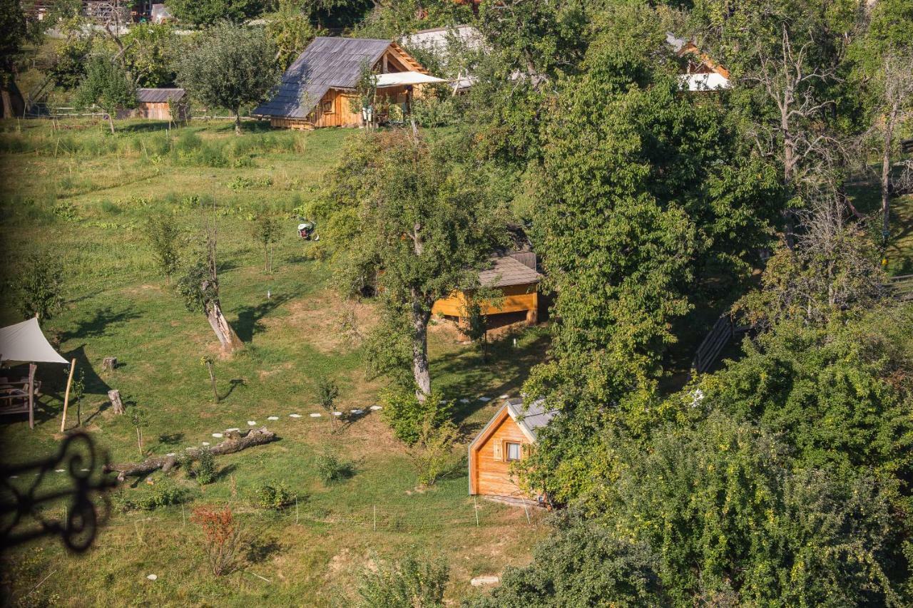 Tržič Glamping Organic Farm Slibar 빌라 외부 사진