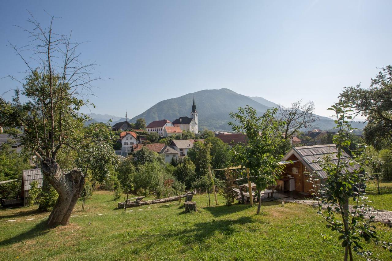 Tržič Glamping Organic Farm Slibar 빌라 외부 사진