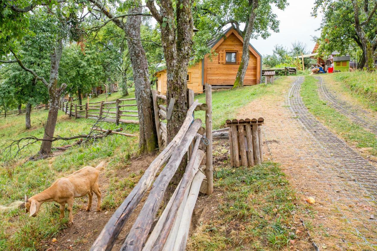 Tržič Glamping Organic Farm Slibar 빌라 외부 사진