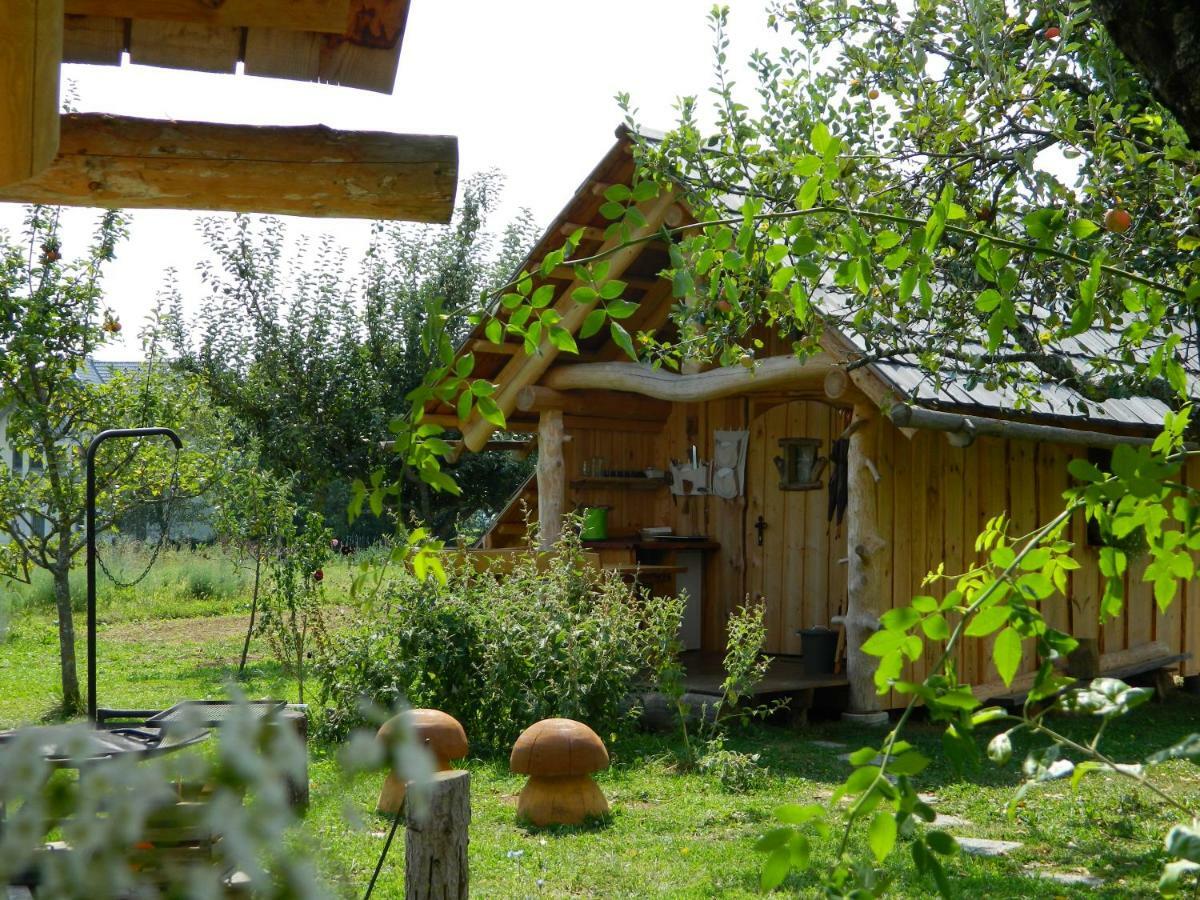 Tržič Glamping Organic Farm Slibar 빌라 외부 사진