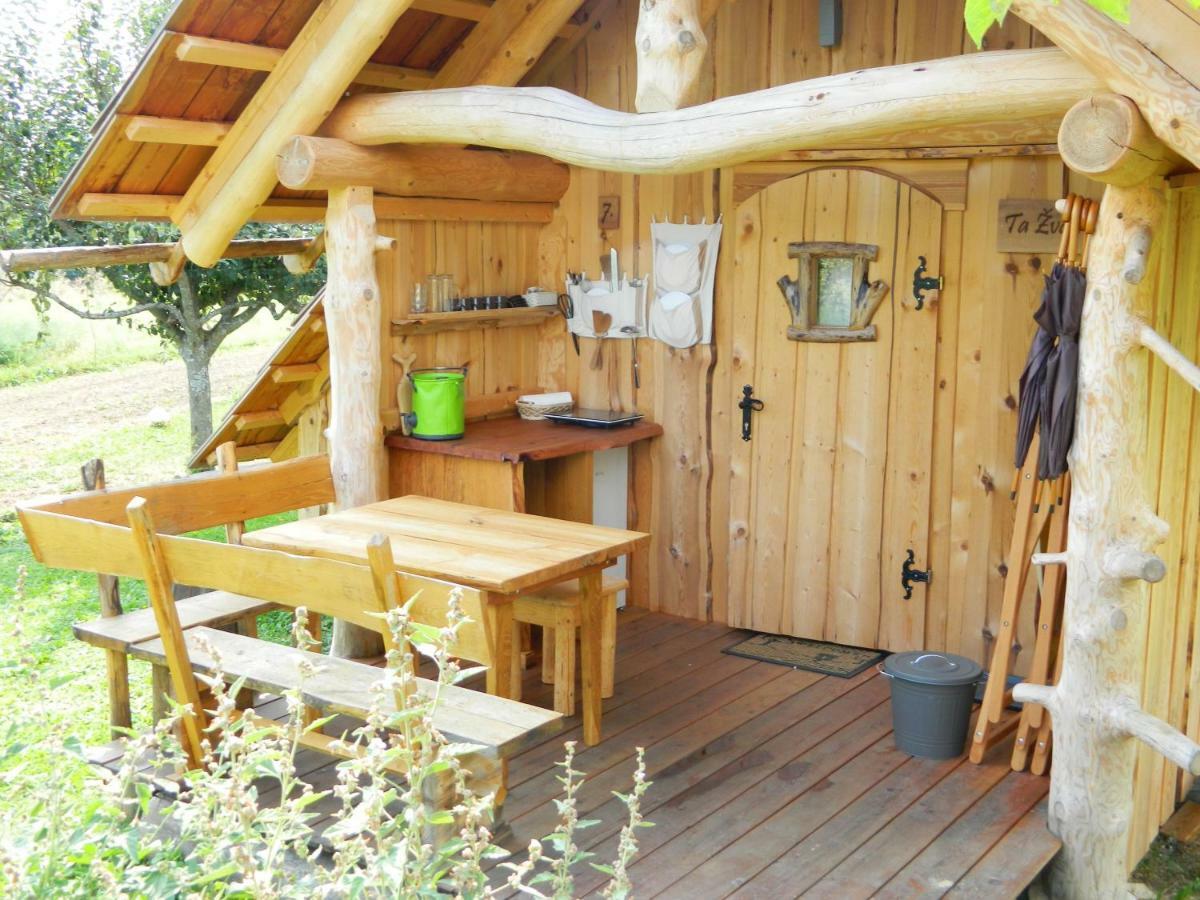 Tržič Glamping Organic Farm Slibar 빌라 외부 사진